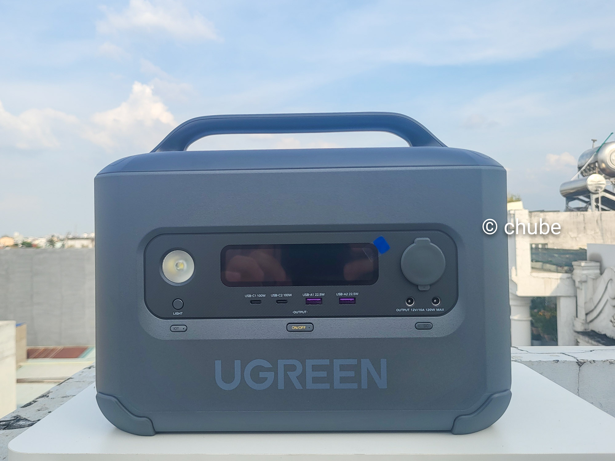 Trạm điện dự phòng EcoFlow – ảnh chụp thực tế