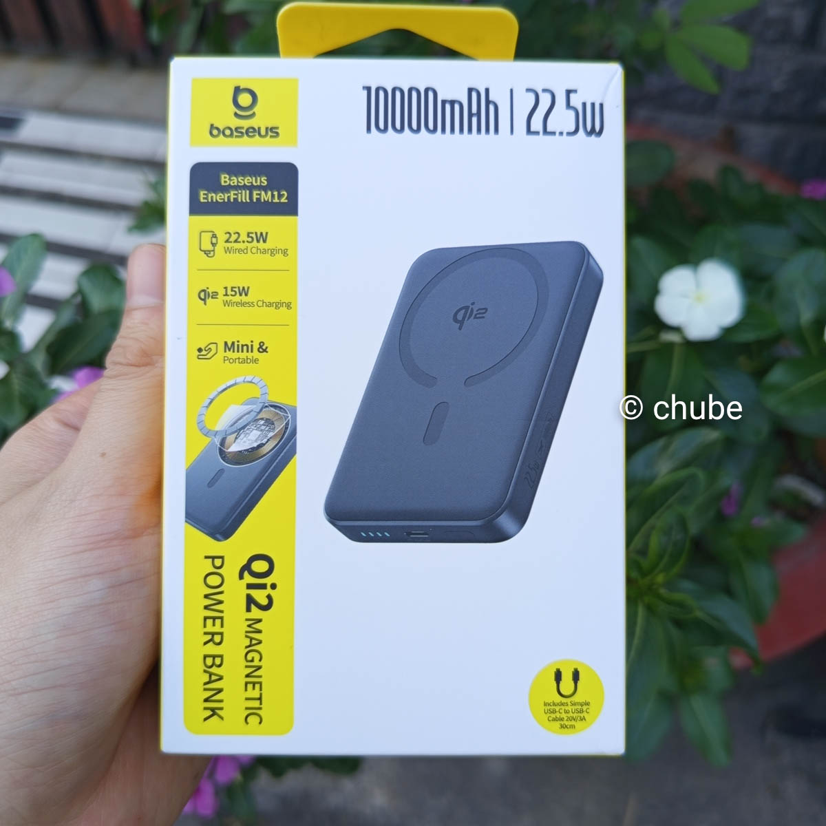 Hộp sản phẩm Pin dự phòng Baseus FM12