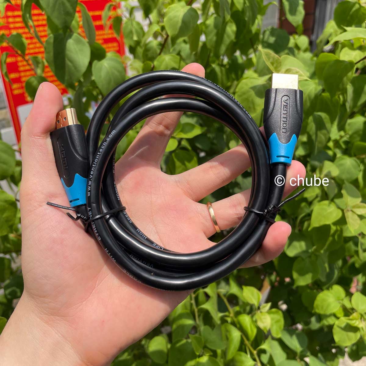 Sợi cáp HDMI 2.0 4K cho máy chiếu chất lượng từ thương hiệu Vention