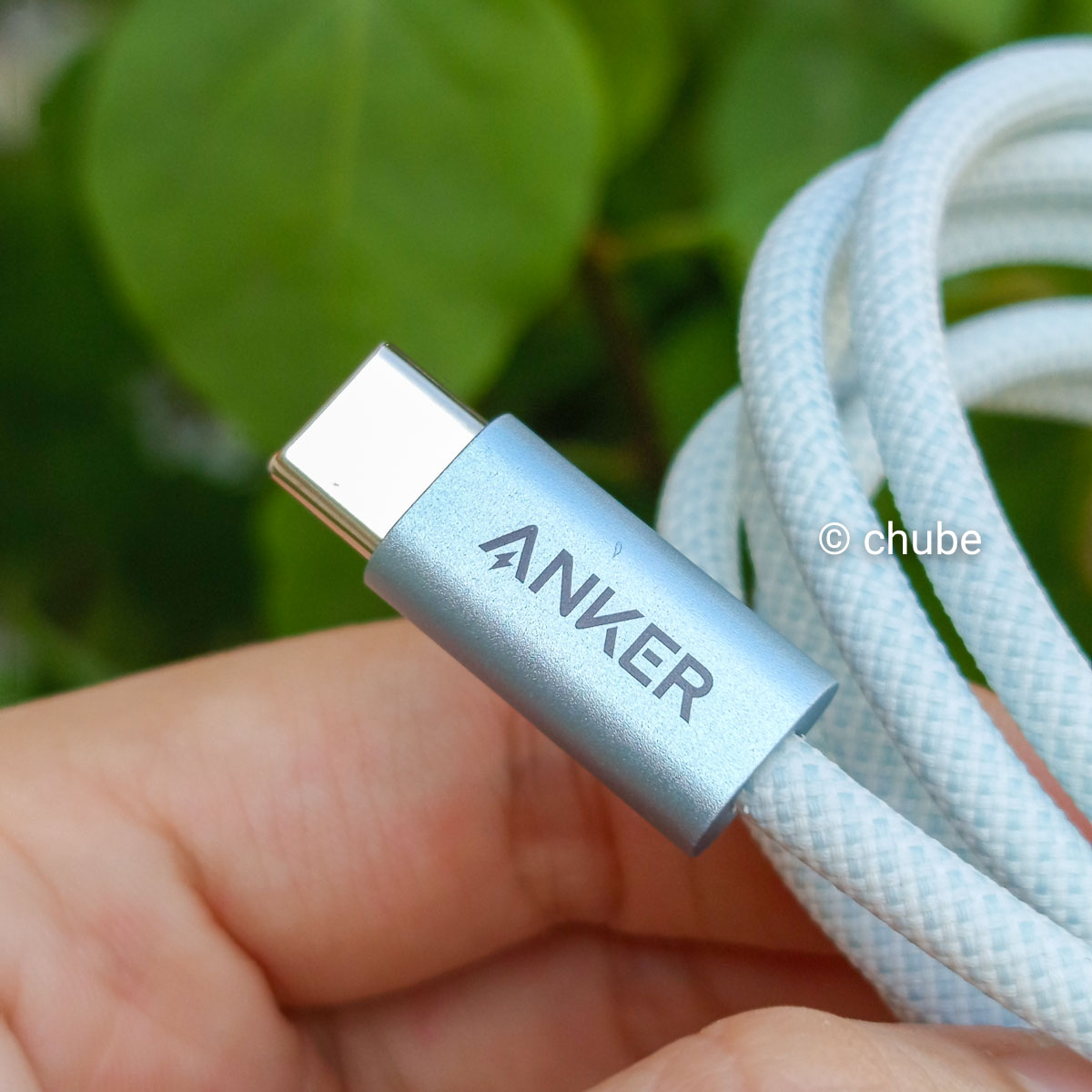 Cận cảnh đầu cáp C to C Anker Zolo hoàn thiện cực đẹp