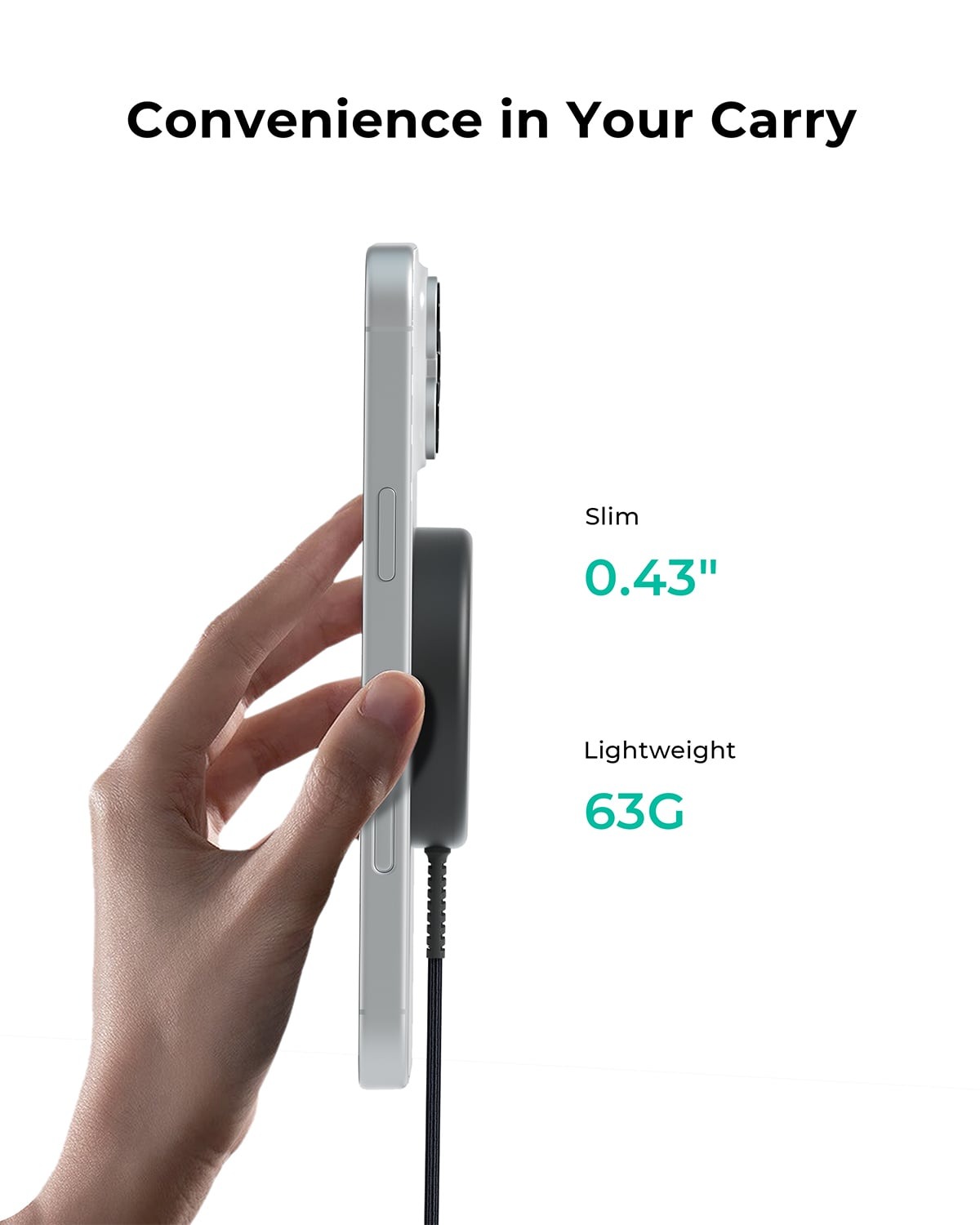 Khả năng điều chỉnh góc nghiêng 35 độ của AUKEY LC-MC11