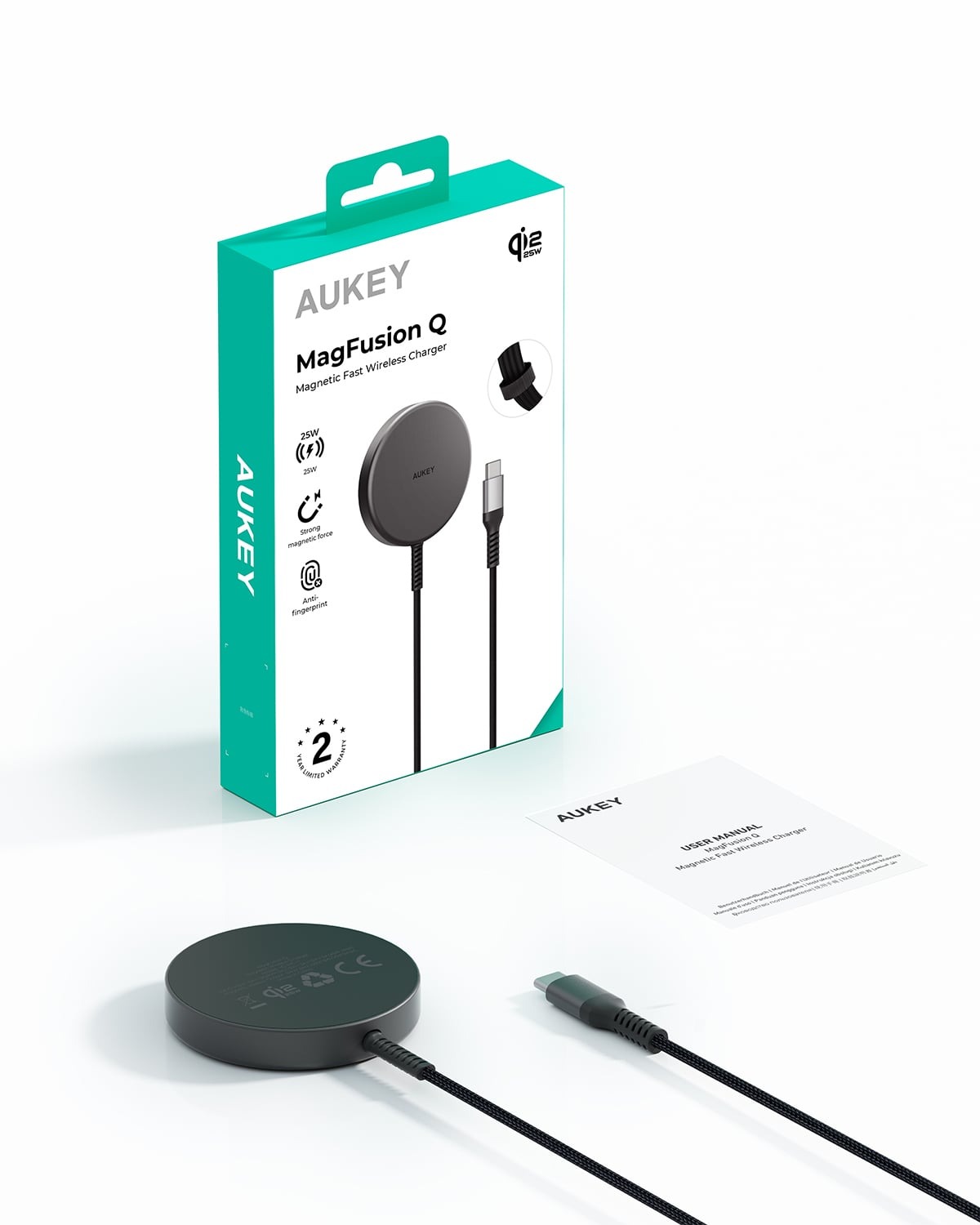 Bề mặt chống bám vân tay của AUKEY LC-MC11