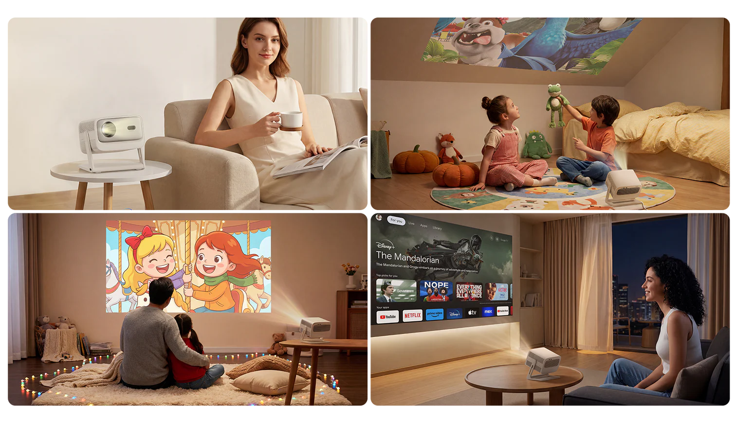 Ứng dụng máy chiếu Vali 1 Pro cho văn phòng và gia đình