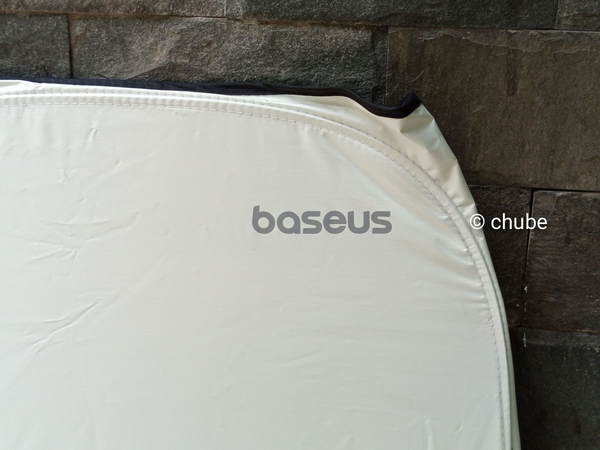 logo tấm che nắng kính chắn gió ô tô Baseus chính hãng