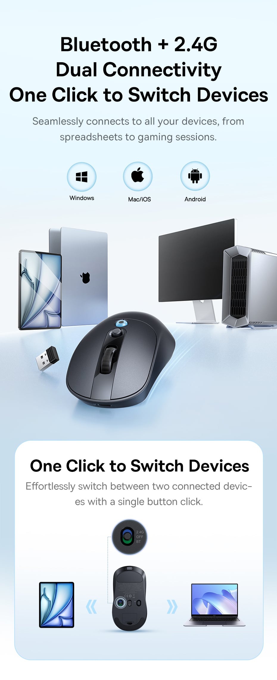 Trải nghiệm người dùng với chuột Baseus Editor EM2