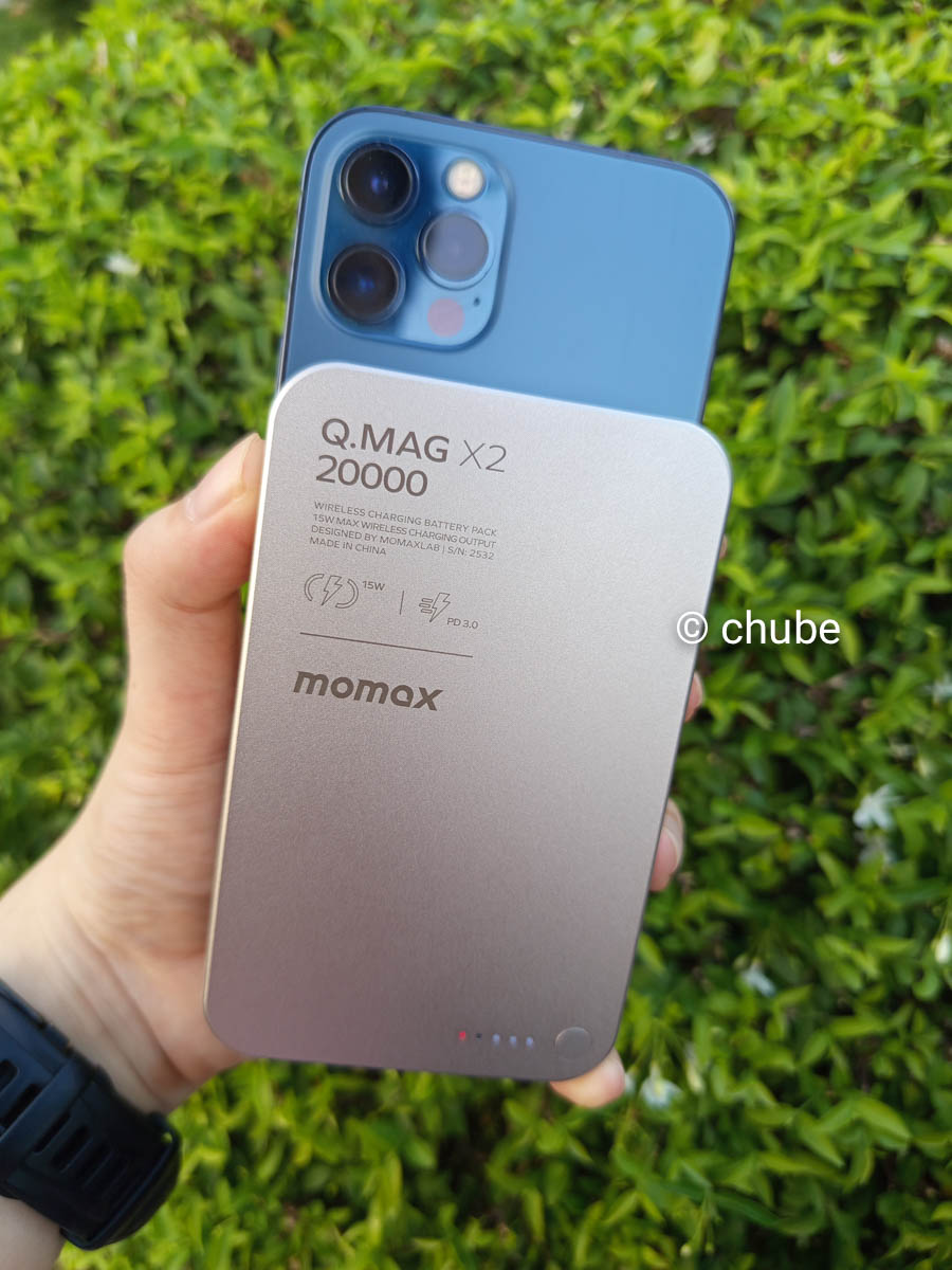 pin dự phòng Momax 20000mAh chính hãng sạc không dây ổn định cho iPhone