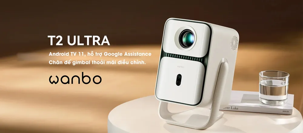 Máy chiếu Xiaomi Wanbo T2 Ultra - Hình ảnh 1
