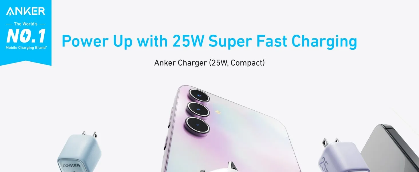 Mặt trước Củ Sạc ANKER Zolo A2656 25W công nghệ PowerIQ 3.0
