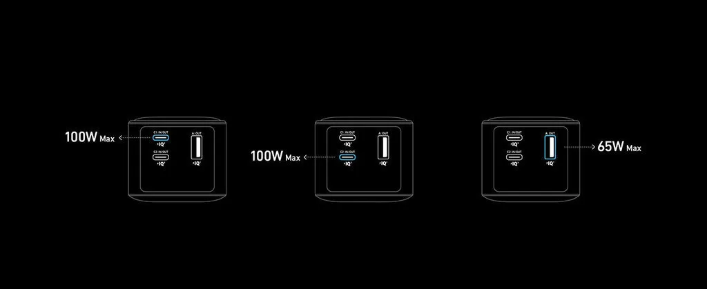 Pin Dự Phòng 200W ANKER GaN Prime A1336 20000mAh 2C1A - Chụp góc 5