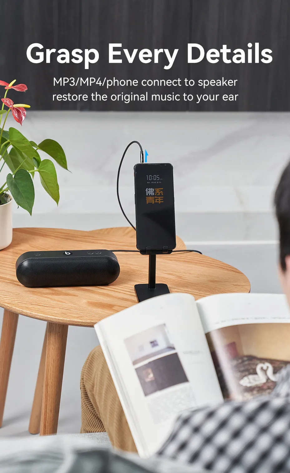 Trải nghiệm âm thanh Hi-Fi với cáp aux 3.5mm VENTION BAX