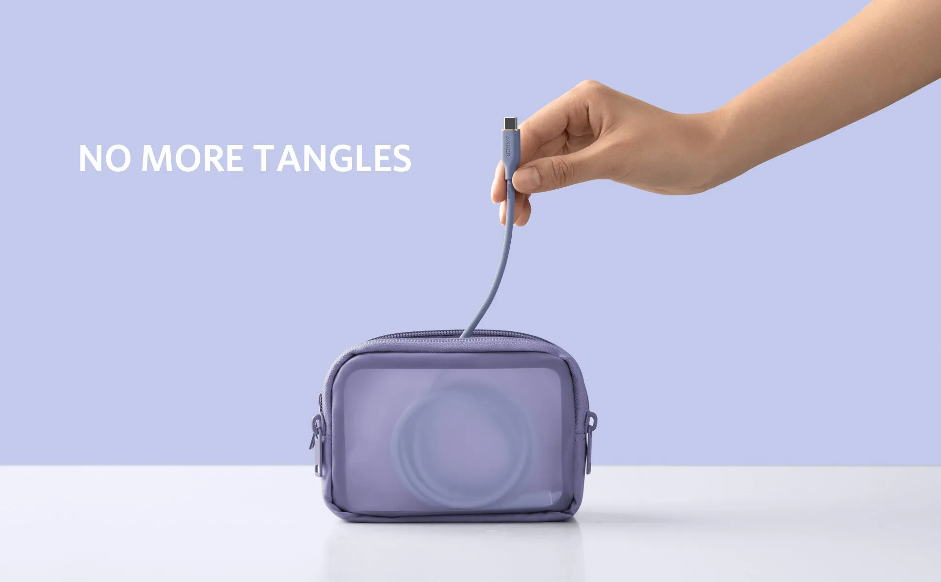 Cáp sạc Anker 643 A8552 C to C dài 0.9m tiện lợi