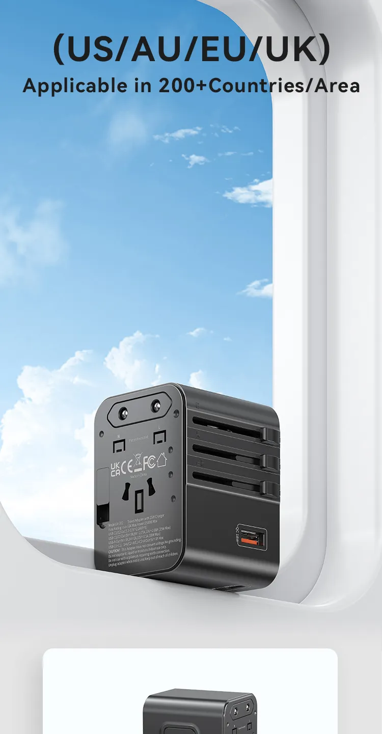 Củ sạc USAMS CC309 25W tương thích nhiều thiết bị