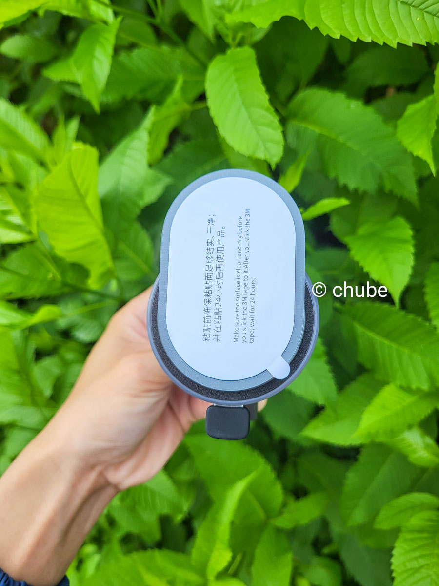Đế giữ điện thoại xe đạp Baseus PrimeTrip Stick-on - góc chụp phía trước