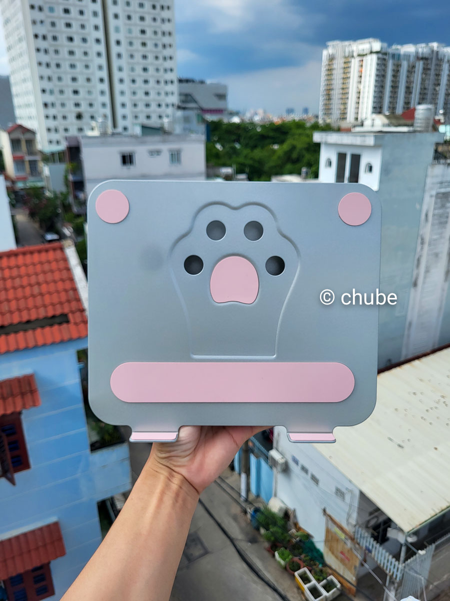 Rtako L49 CATS PAW – khung gập chắc chắn, phù hợp laptop 12–18 inch