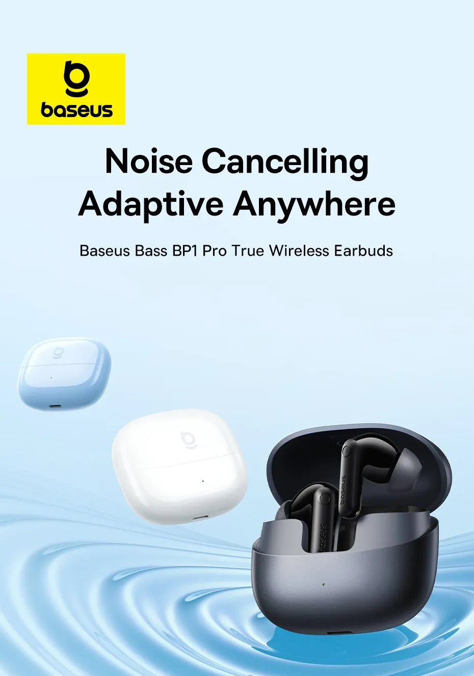 Thiết kế tổng quan của tai nghe Baseus Bass BP1 Pro