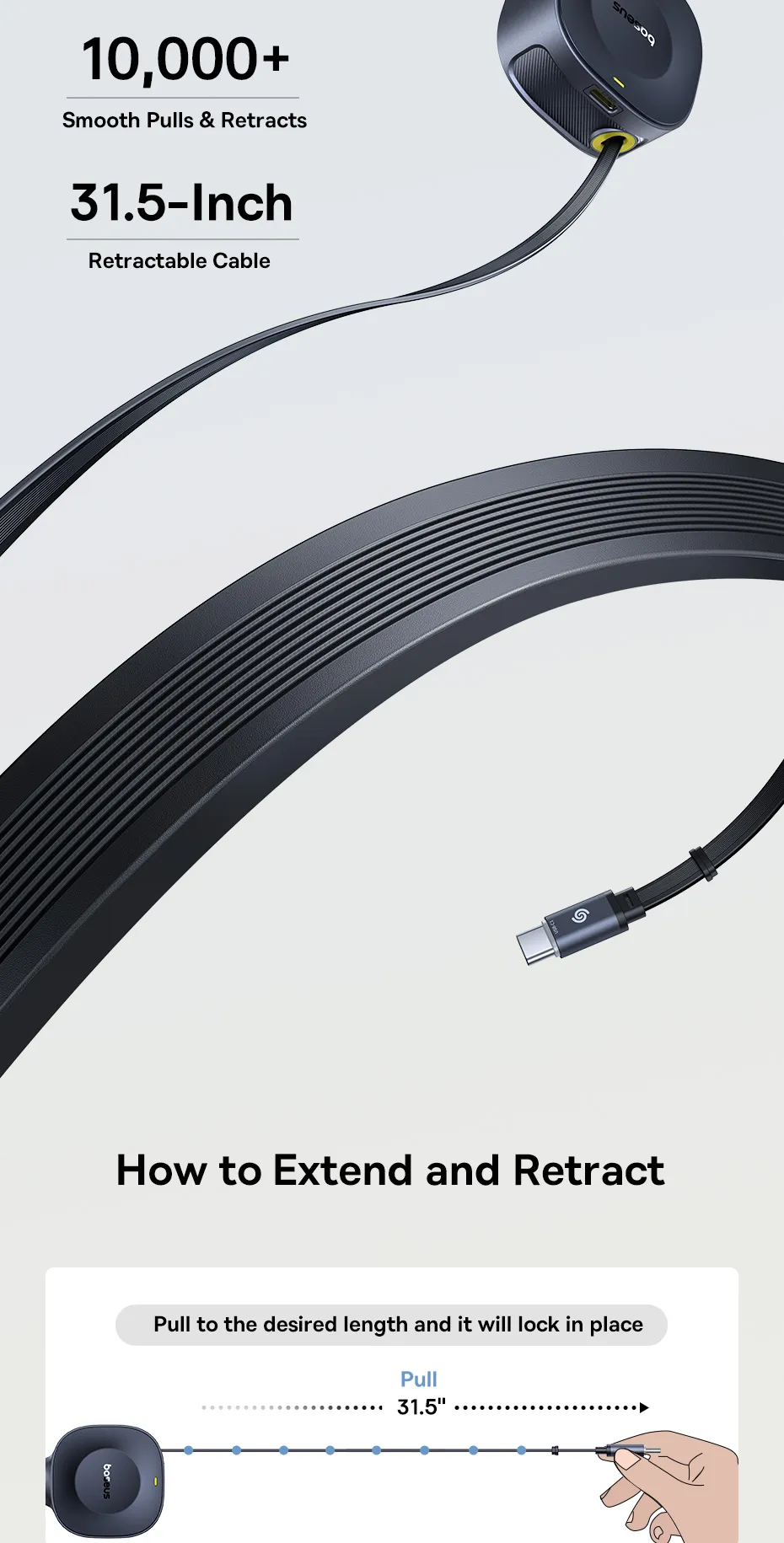 Khả năng sạc nhanh 30W mạnh mẽ của tẩu sạc ô tô Baseus