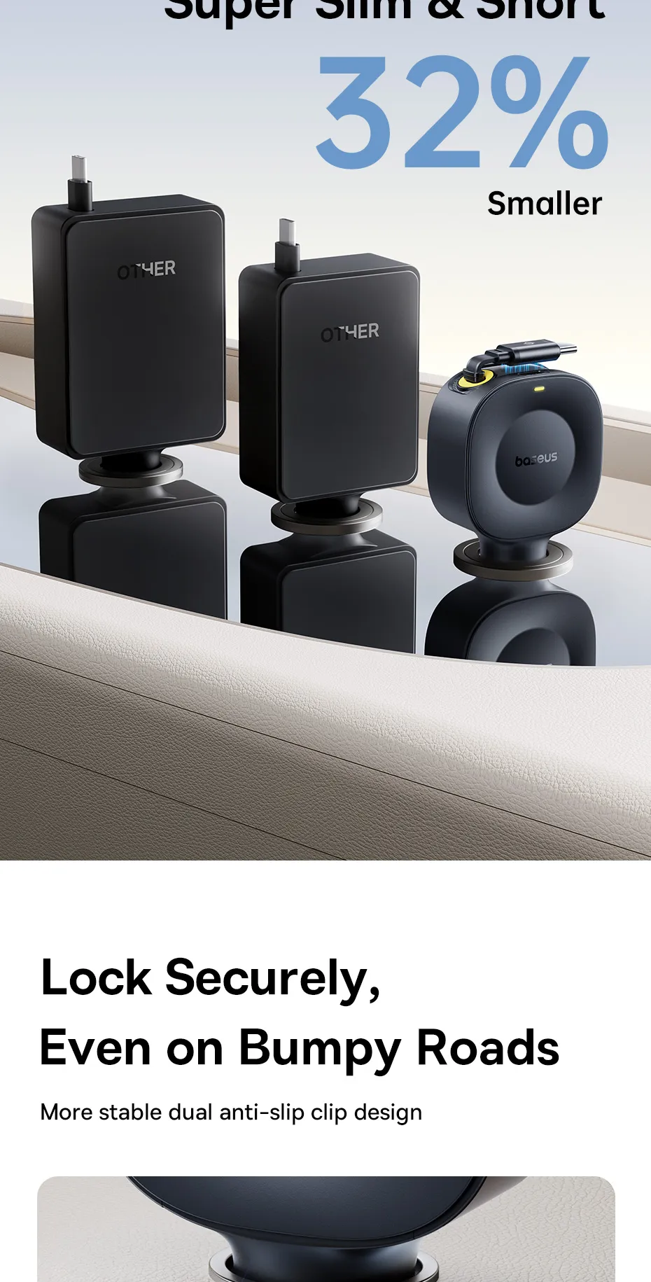 Hướng dẫn sử dụng tẩu sạc Baseus PrimeTrip VR2 trong ô tô