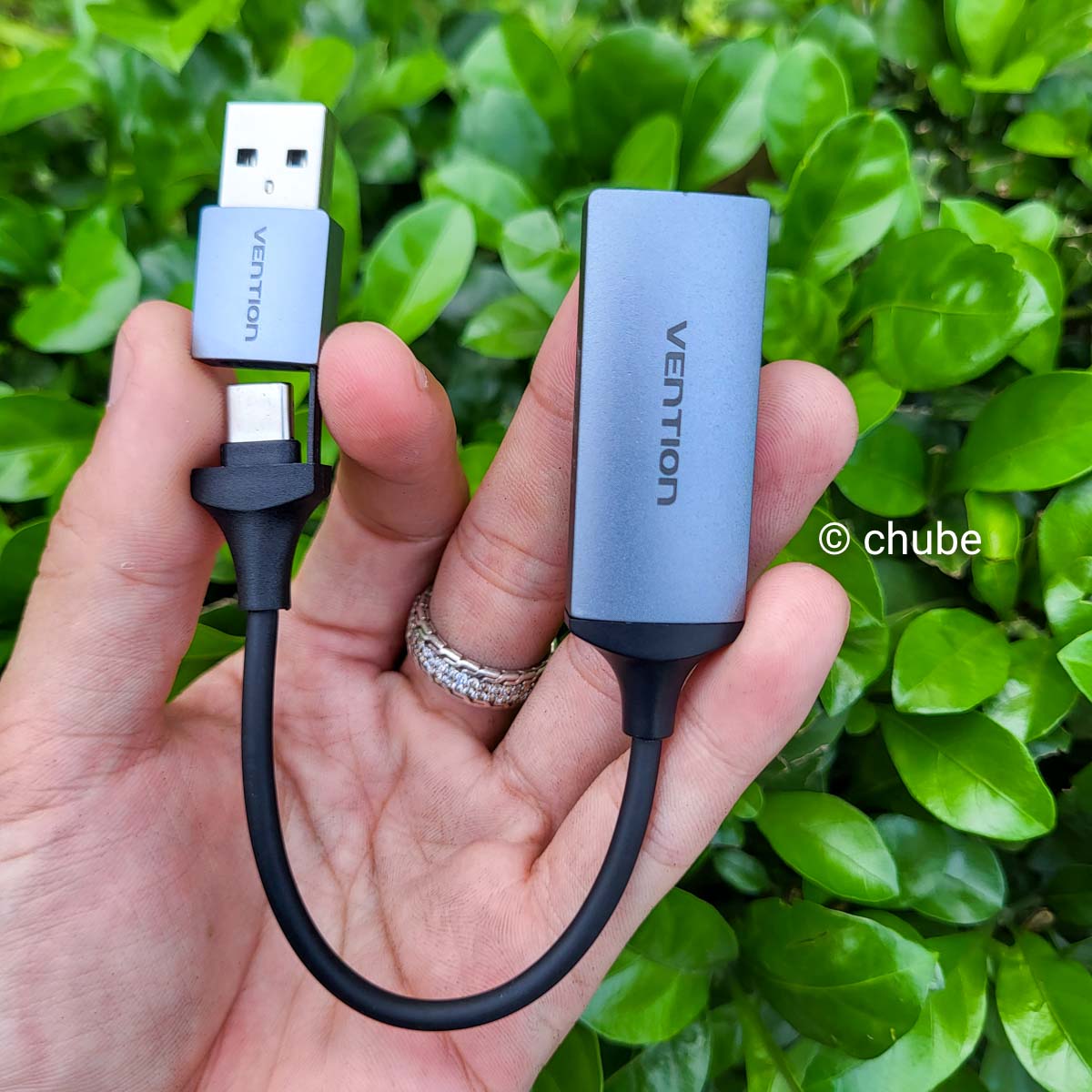 Cáp livestream Vention HDMI A to USB AC Video Capture Card - toàn bộ sản phẩm