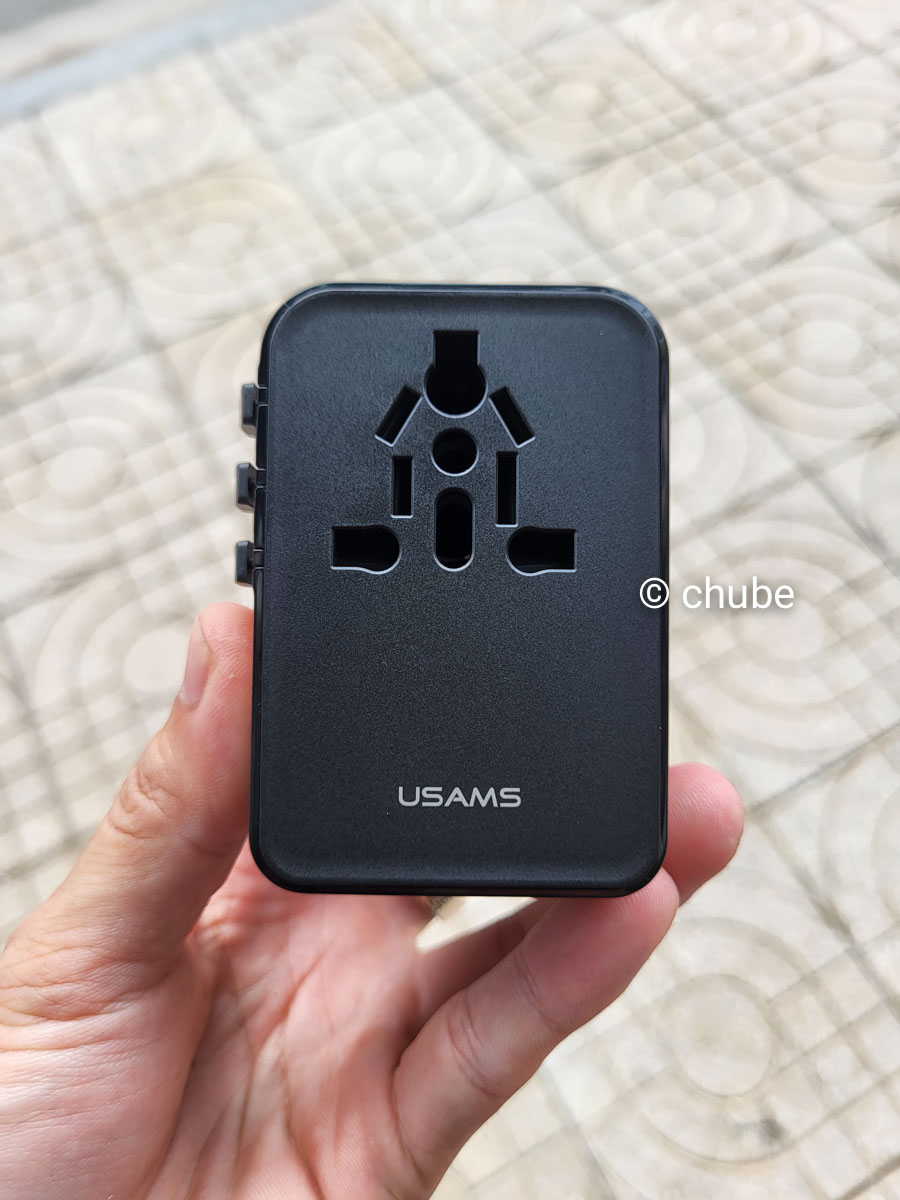 Củ sạc du lịch 70W USAMS CC310 - Hình 1