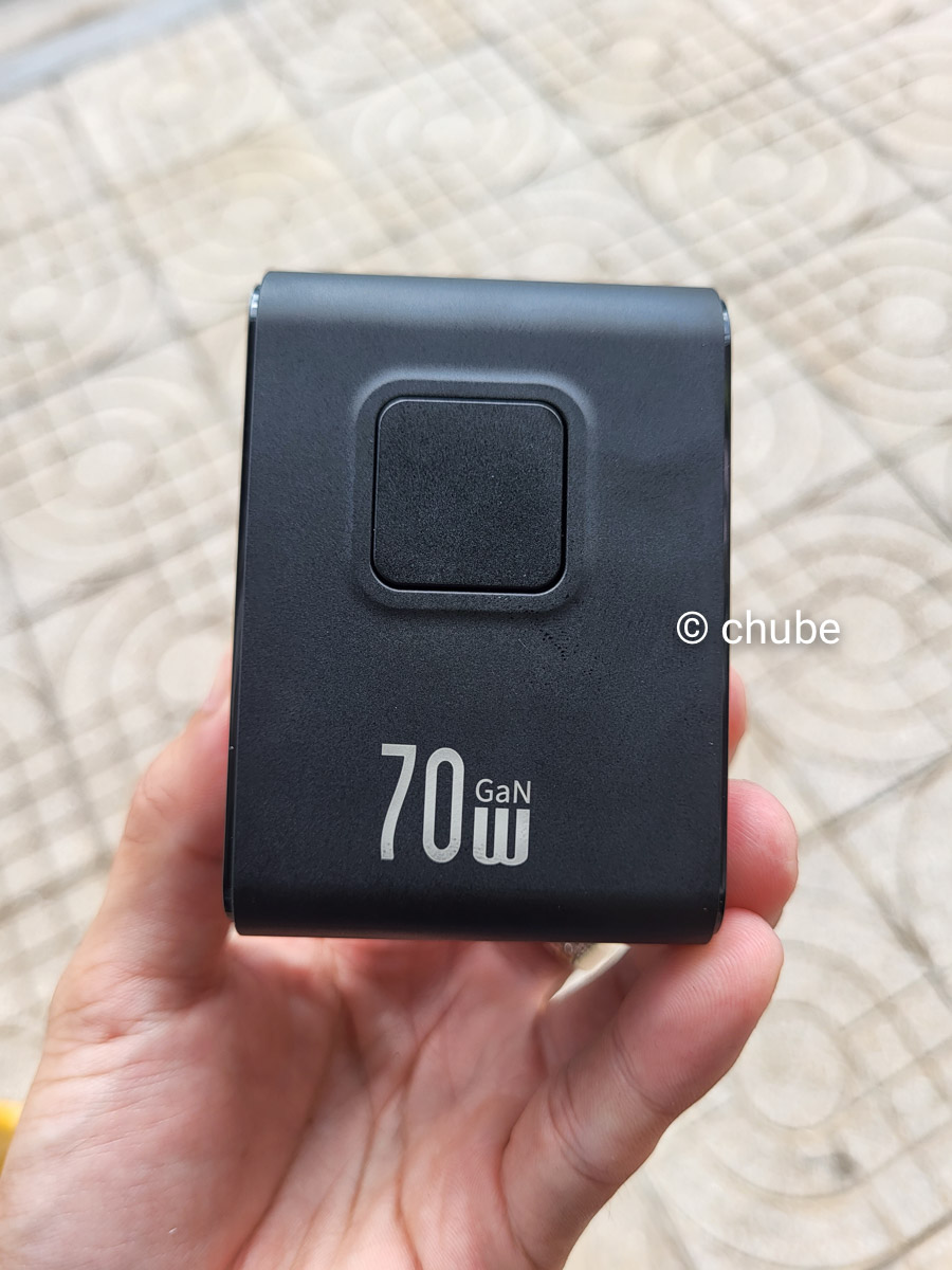 Củ sạc du lịch 70W USAMS CC310 - Hình 2