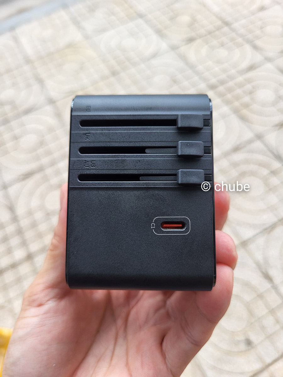 Củ sạc du lịch 70W USAMS CC310 - Hình 4