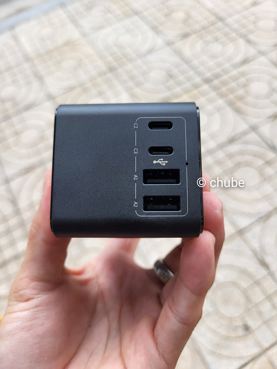 Củ sạc du lịch 70W USAMS CC310 - Hình 5