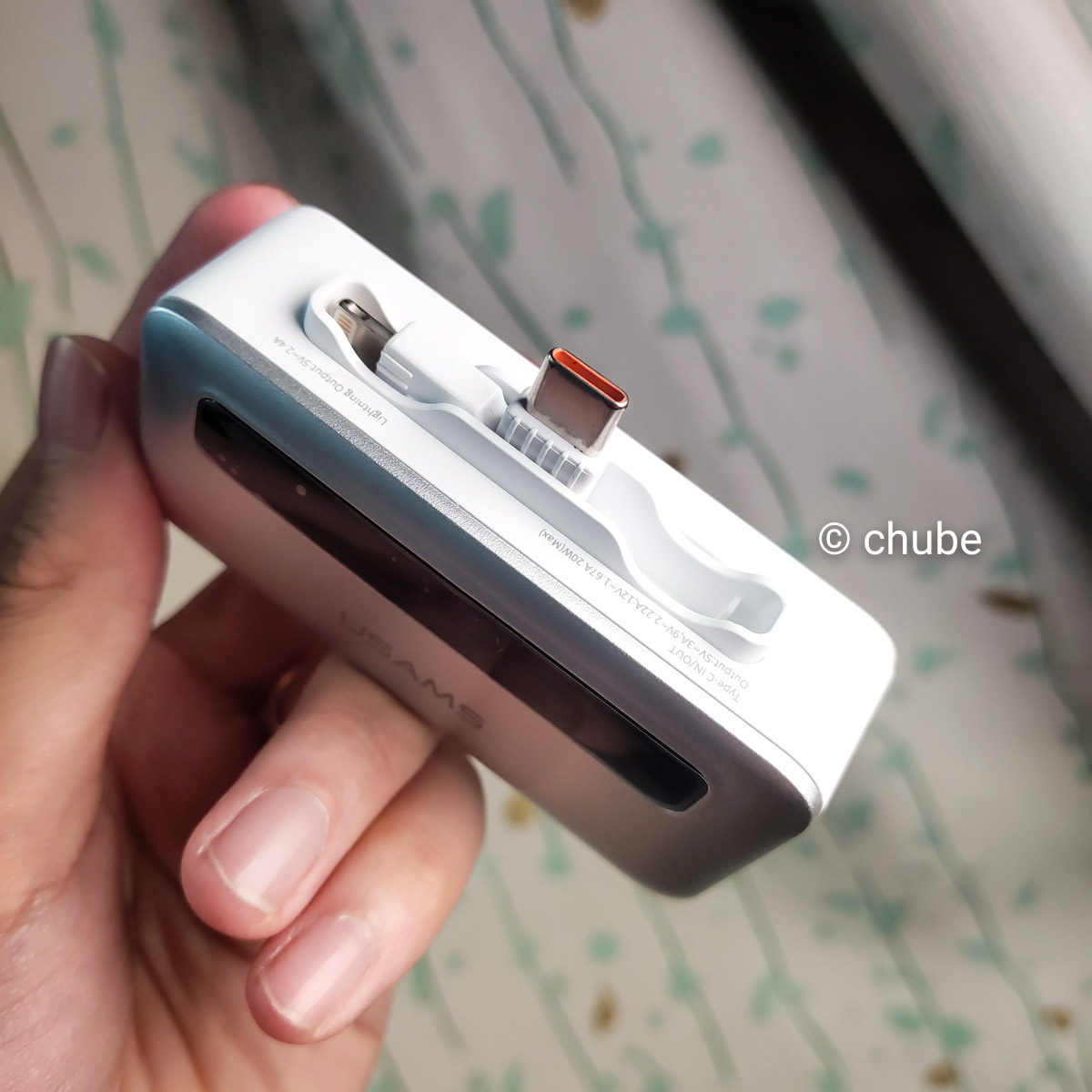 Pin Dự Phòng Mini USAMS CD233 4500mAh 20W Cổng Type-C cho iPhone - Hình 1