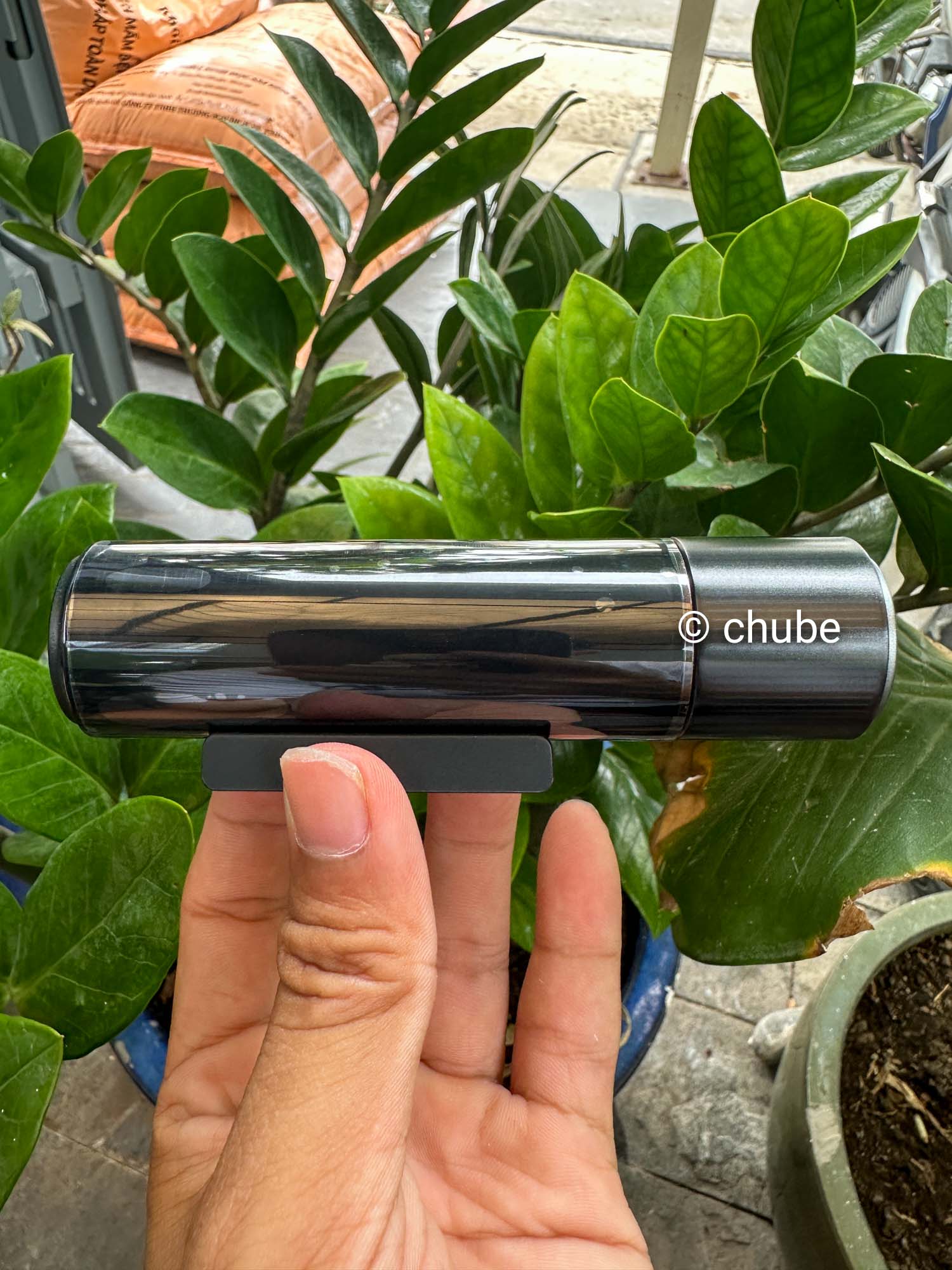 Đồng hồ hẹn giờ Baseus Heyo - mặt sau và phần đế nam châm tiện lợi