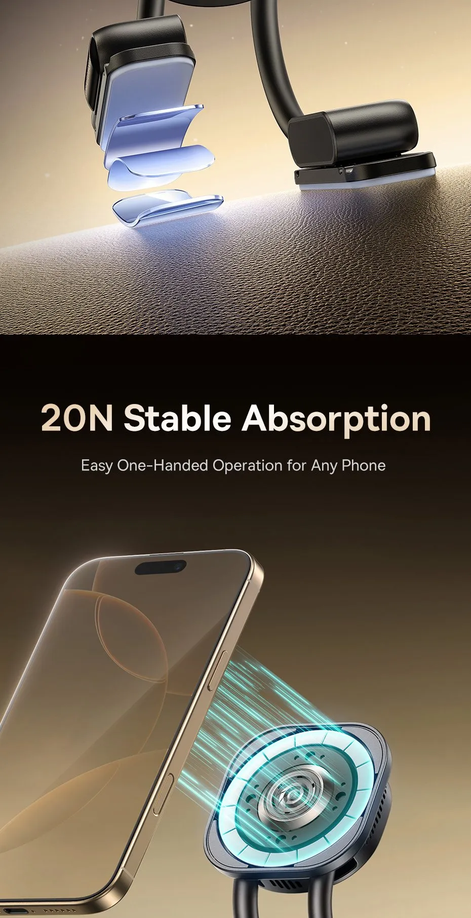 Đế sạc MagSafe Baseus PrimeTrip C03s Pro với cáp sạc USB-C đi kèm