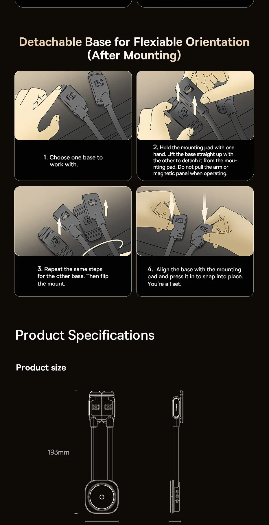 Sử dụng đế sạc không dây Baseus PrimeTrip C03s Pro phối hợp cùng laptop