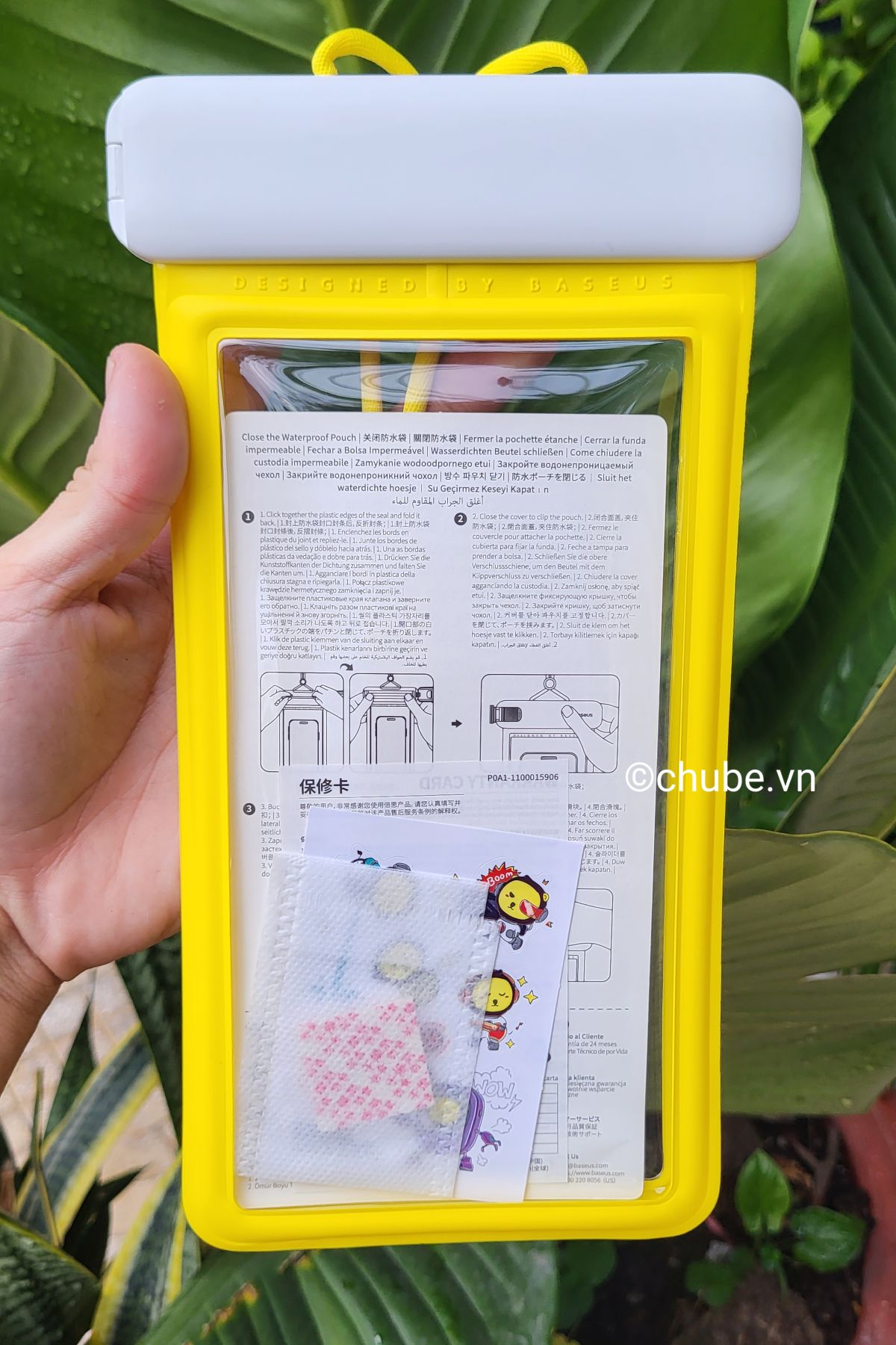 Túi chống nước Baseus DeepDive Series bảo vệ điện thoại an toàn
