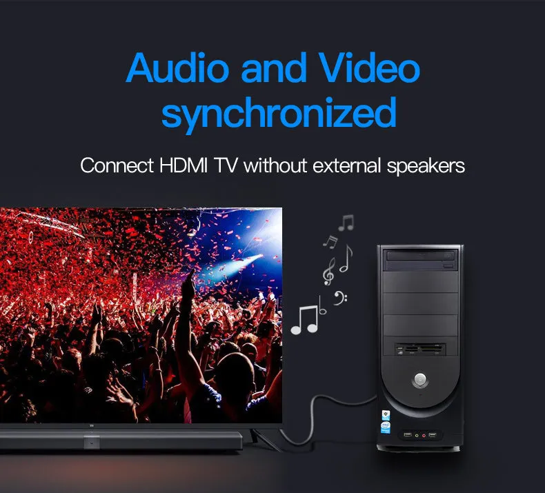 Đầu cắm HDMI của bộ chuyển đổi DisplayPort VENTION HAD