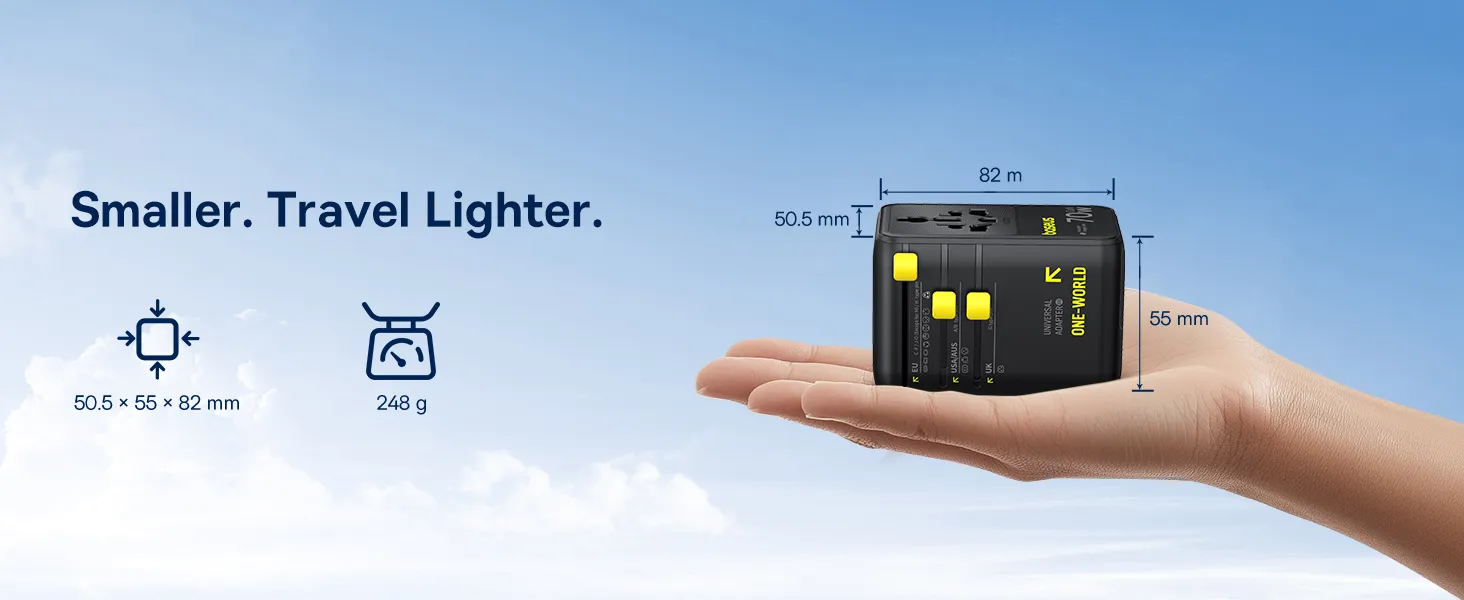 Củ sạc du lịch Baseus EnerCore CG11 70W – ảnh 05