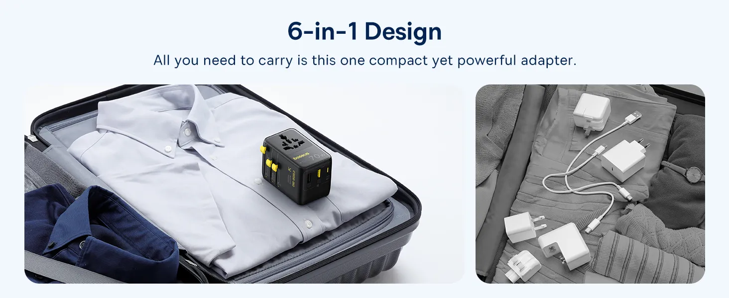 Củ sạc du lịch Baseus EnerCore CG11 70W – ảnh 08