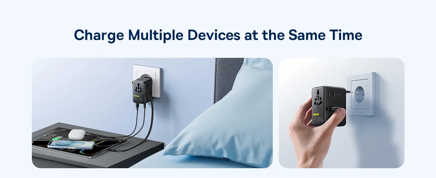 Củ sạc du lịch Baseus EnerCore CG11 70W – ảnh 11