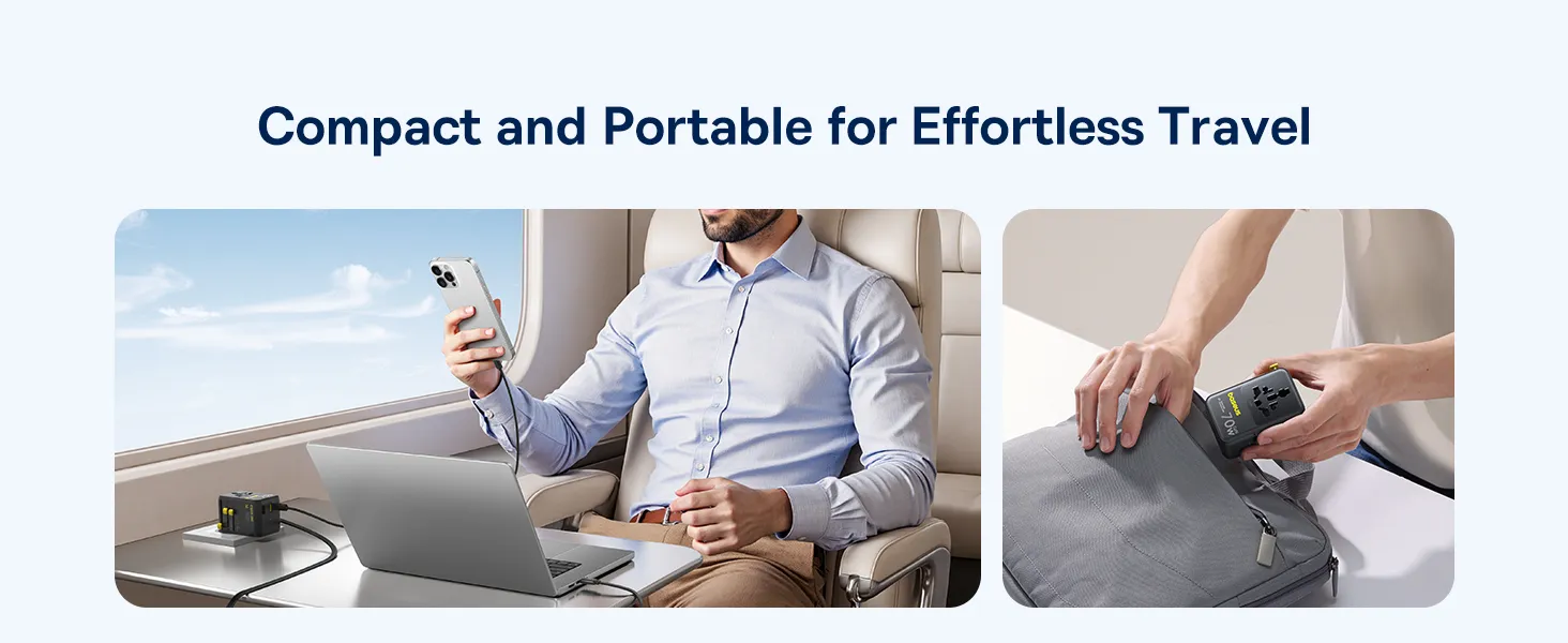 Củ sạc du lịch Baseus EnerCore CG11 70W – ảnh 12