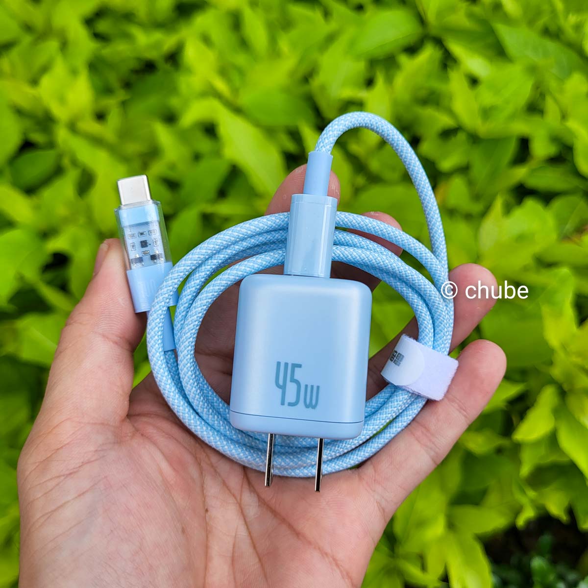 Củ sạc nhanh Baseus PicoGo GaN 1C 45 W – góc nhìn tổng thể