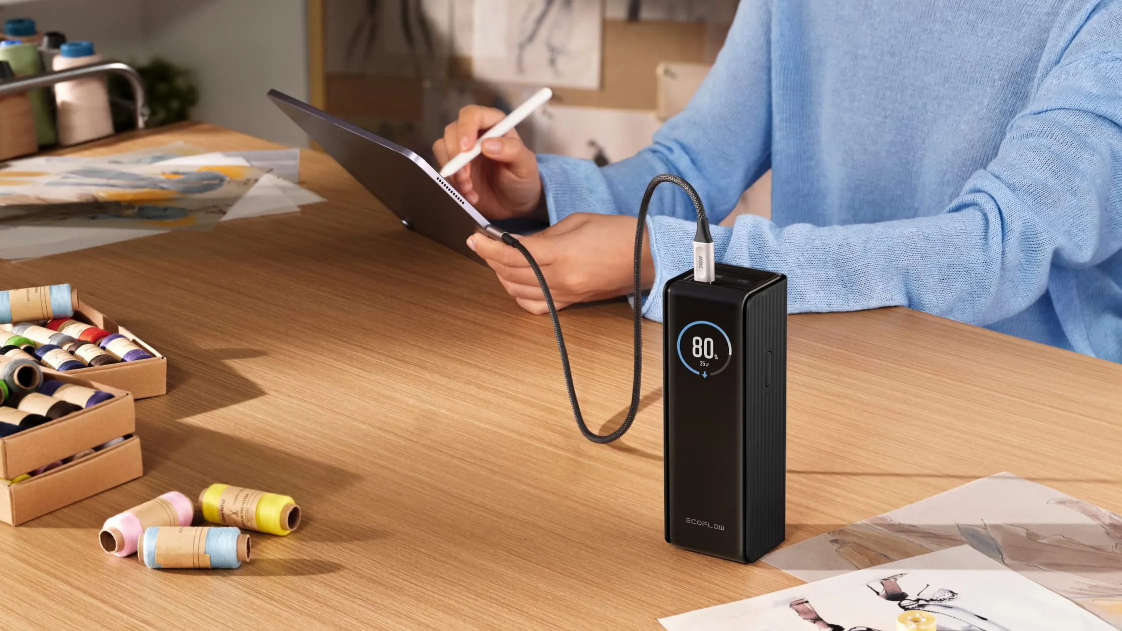 EcoFlow RAPID 25000mAh sạc nhanh cho laptop và các thiết bị khác