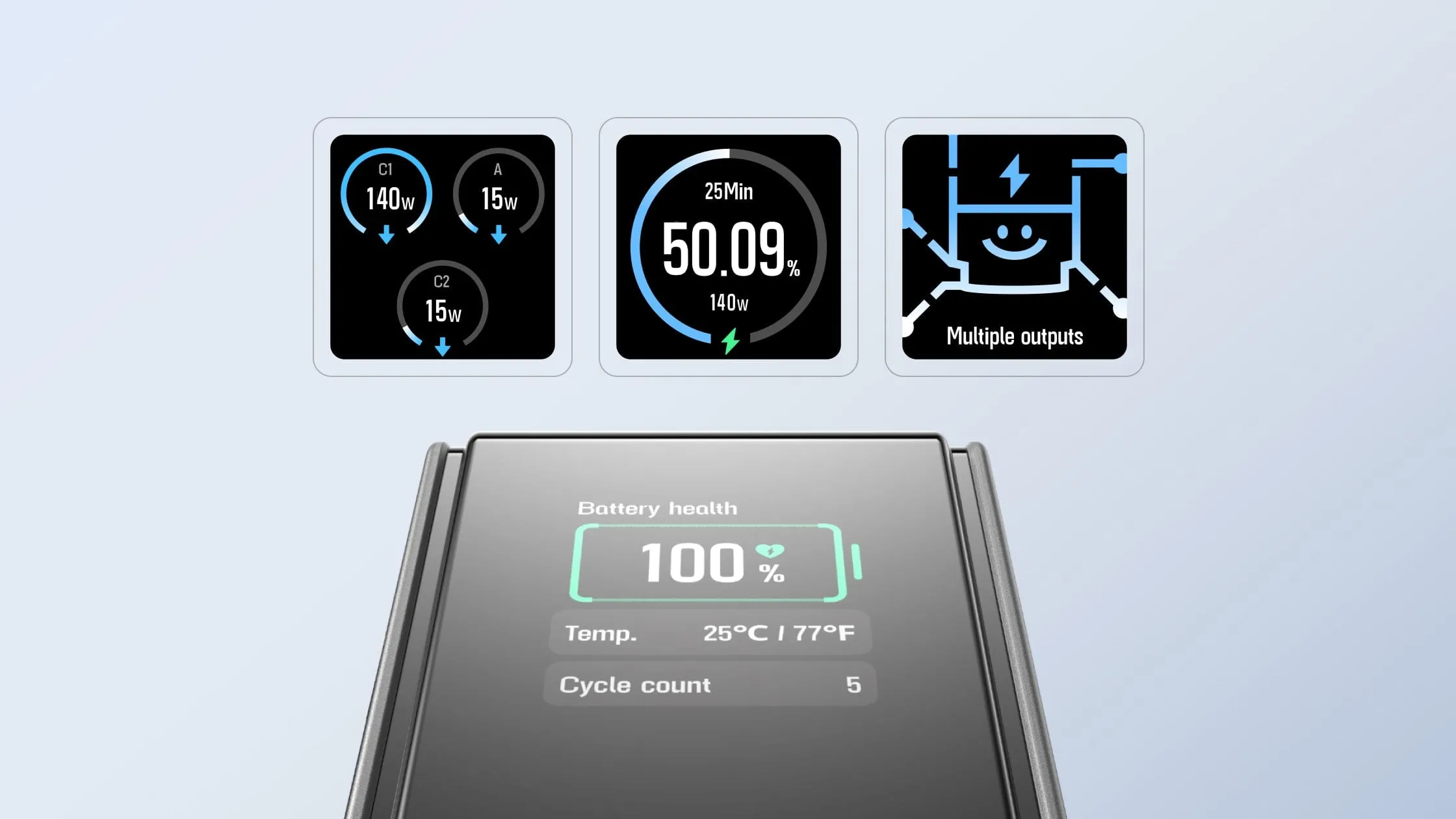 Pin dự phòng 25000mAh phù hợp để mang lên máy bay