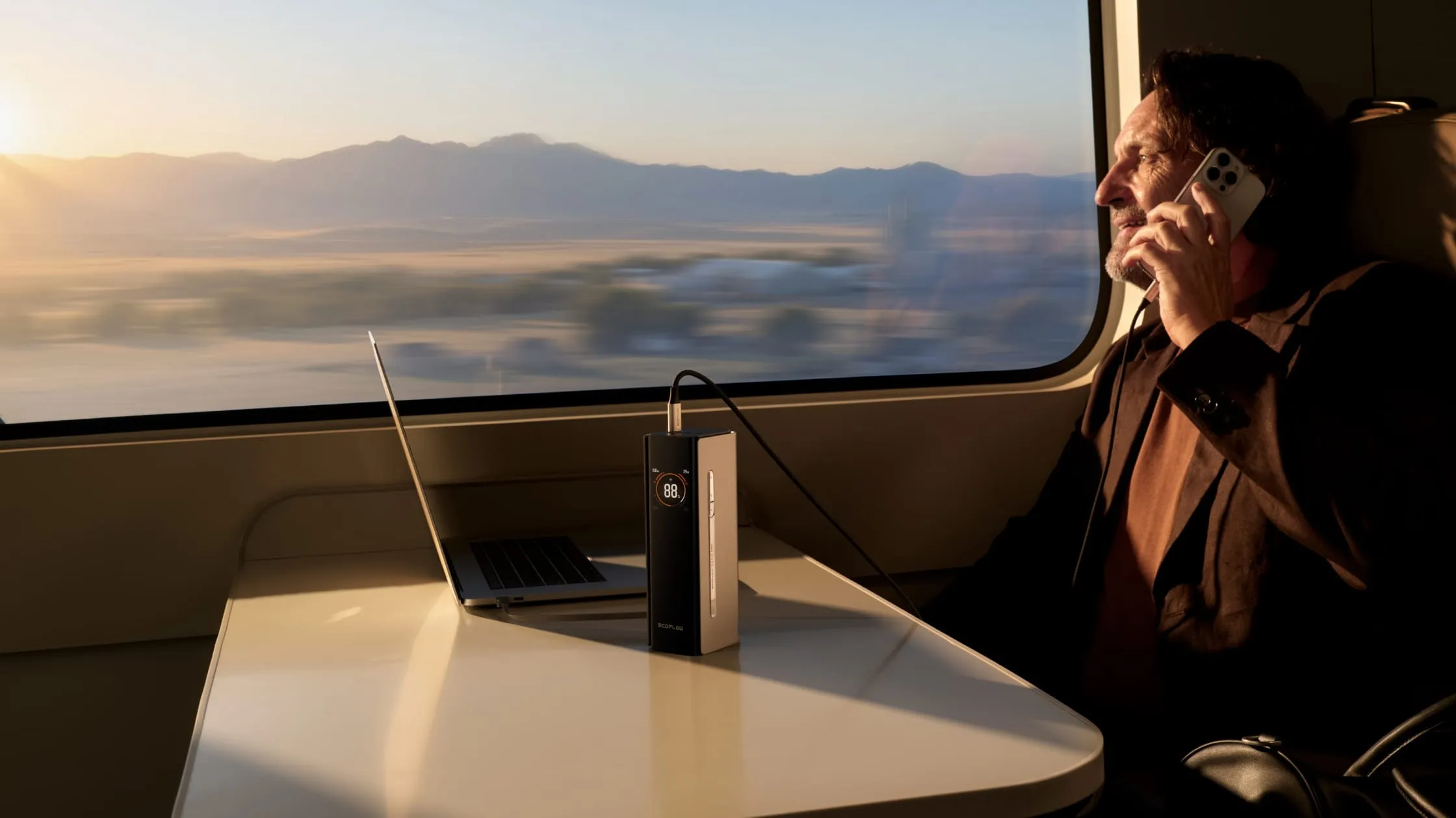 Biểu đồ phân chia công suất khi sạc một cổng