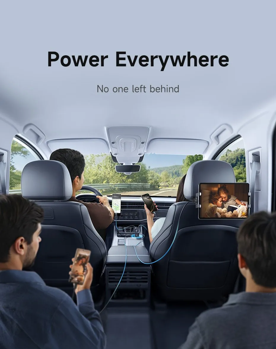 Thiết kế sang trọng và nhỏ gọn của tẩu sạc Baseus PrimeTrip