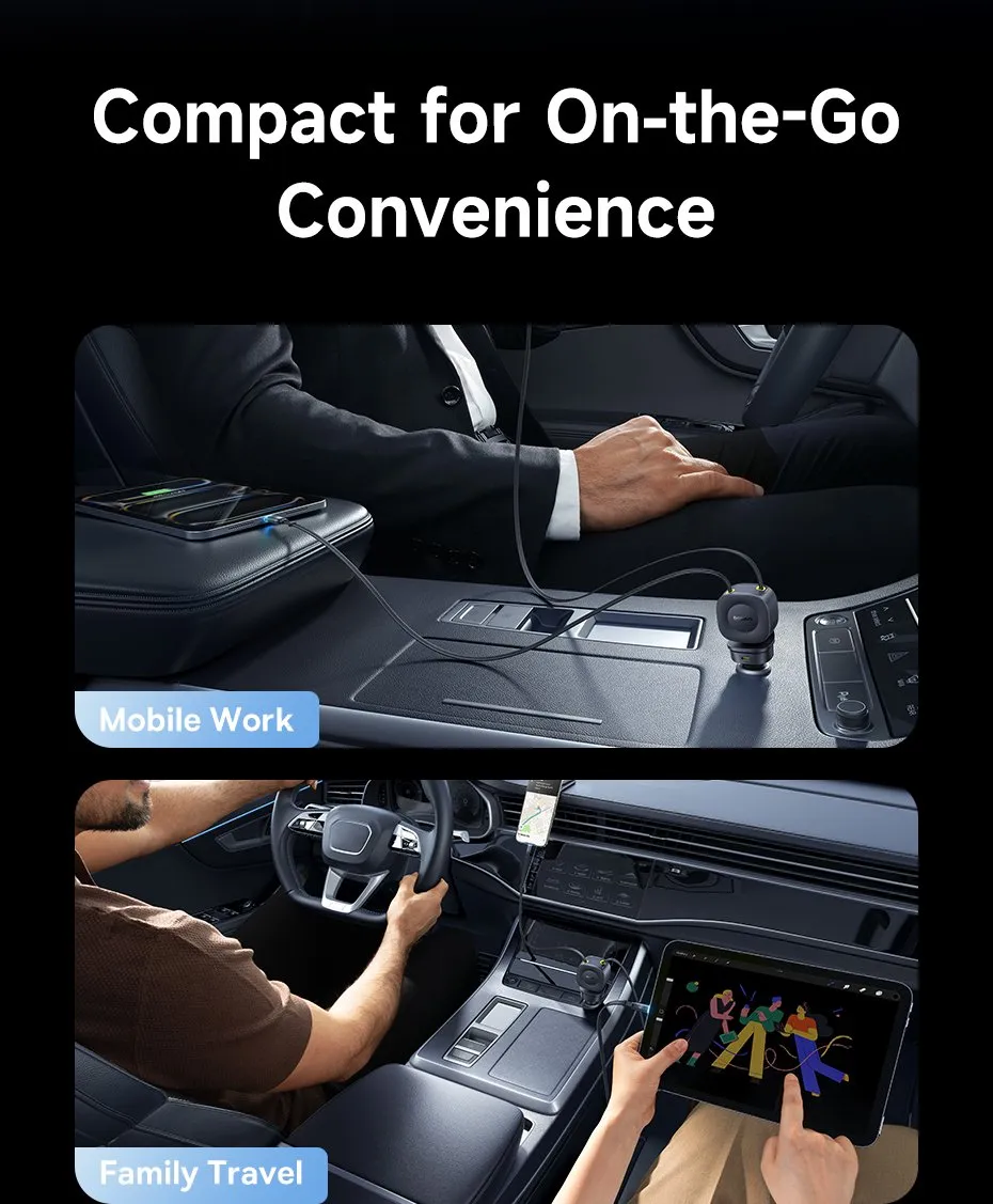 Cơ chế tự động thu gọn dây sạc thông minh