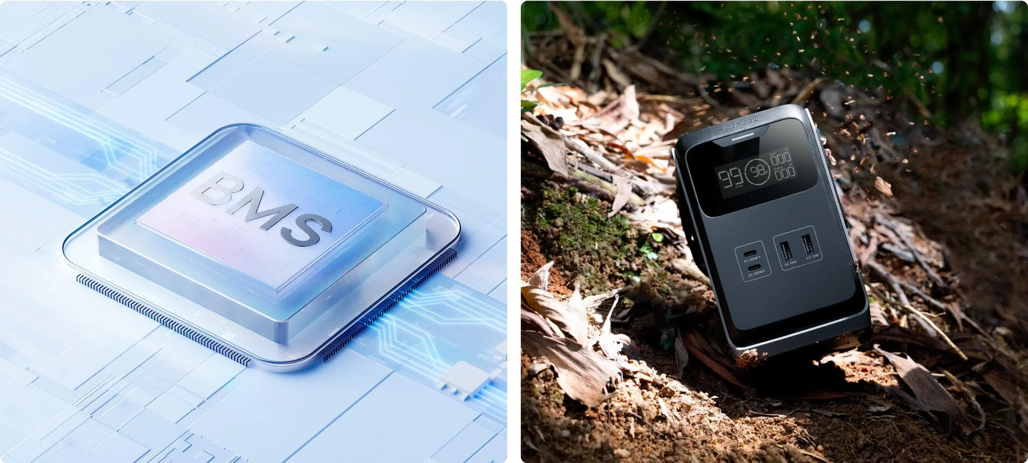 Các tùy chọn sạc lại cho EcoFlow Trail 300