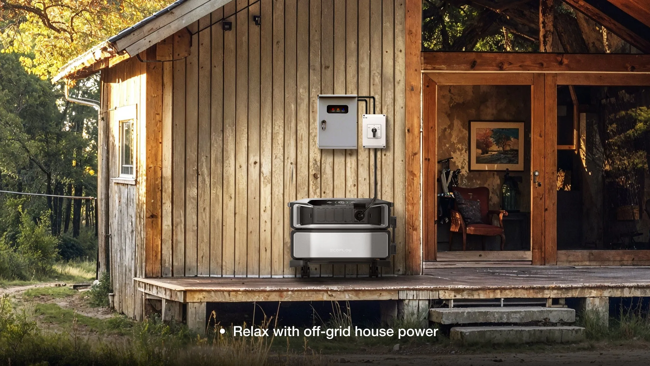 Mặt trên của inverter DELTA Pro Ultra