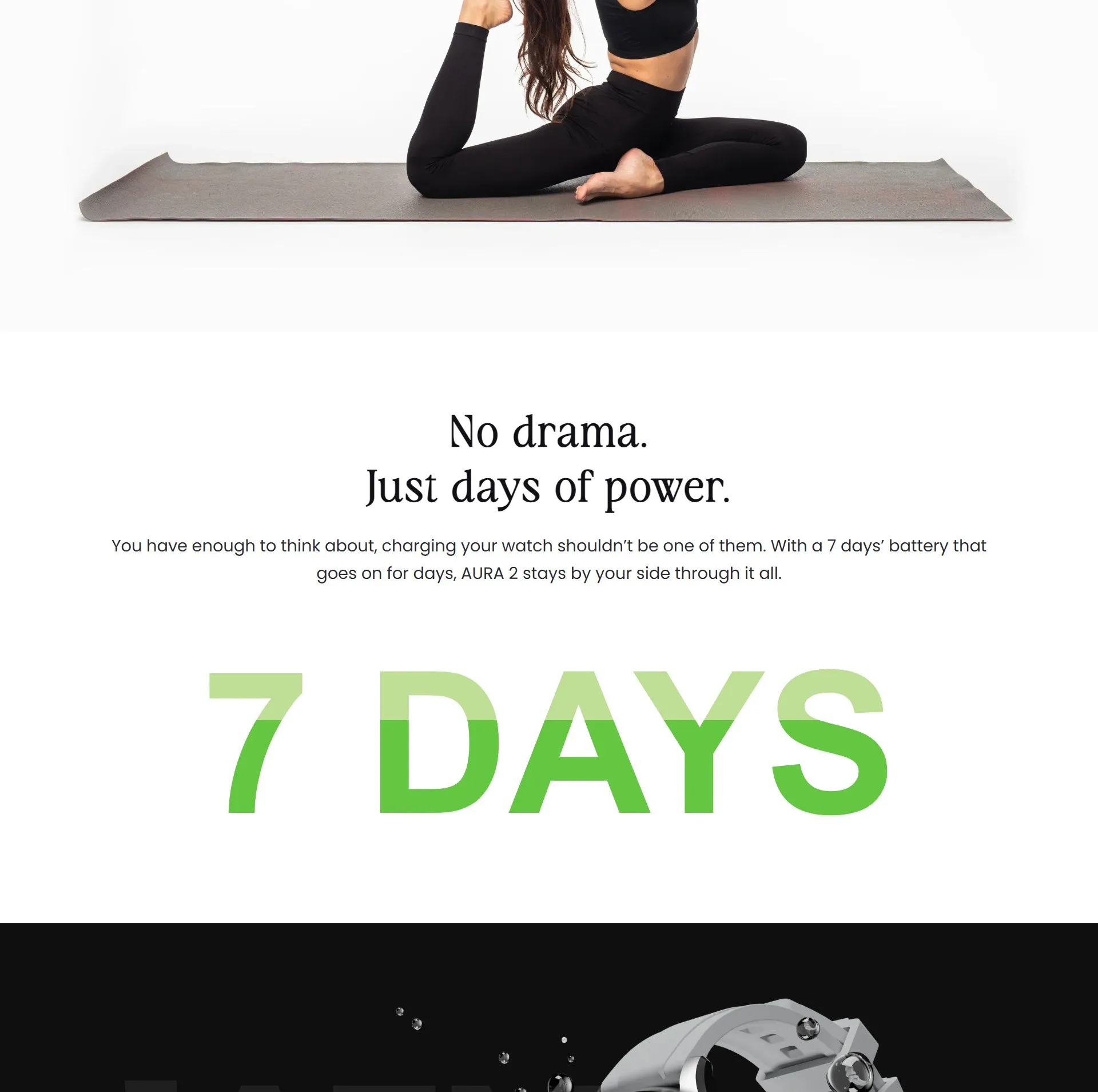 Hộp sản phẩm chính hãng của đồng hồ thông minh HiFuture AURA2