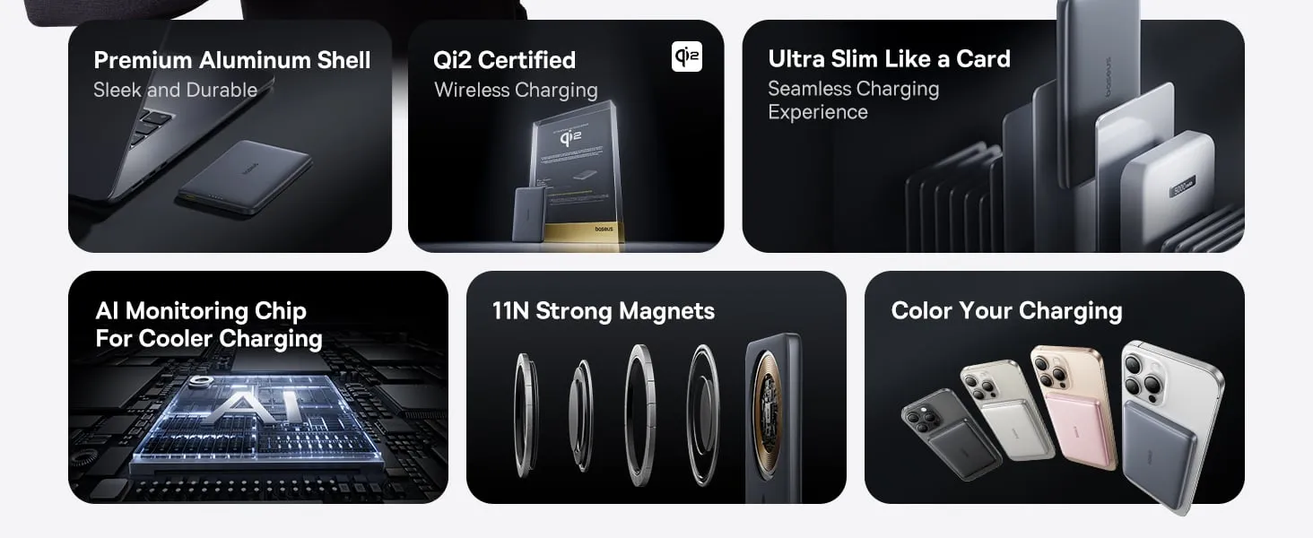 Thiết kế nhỏ gọn của pin dự phòng Baseus PicoGo AM41 - ảnh 2