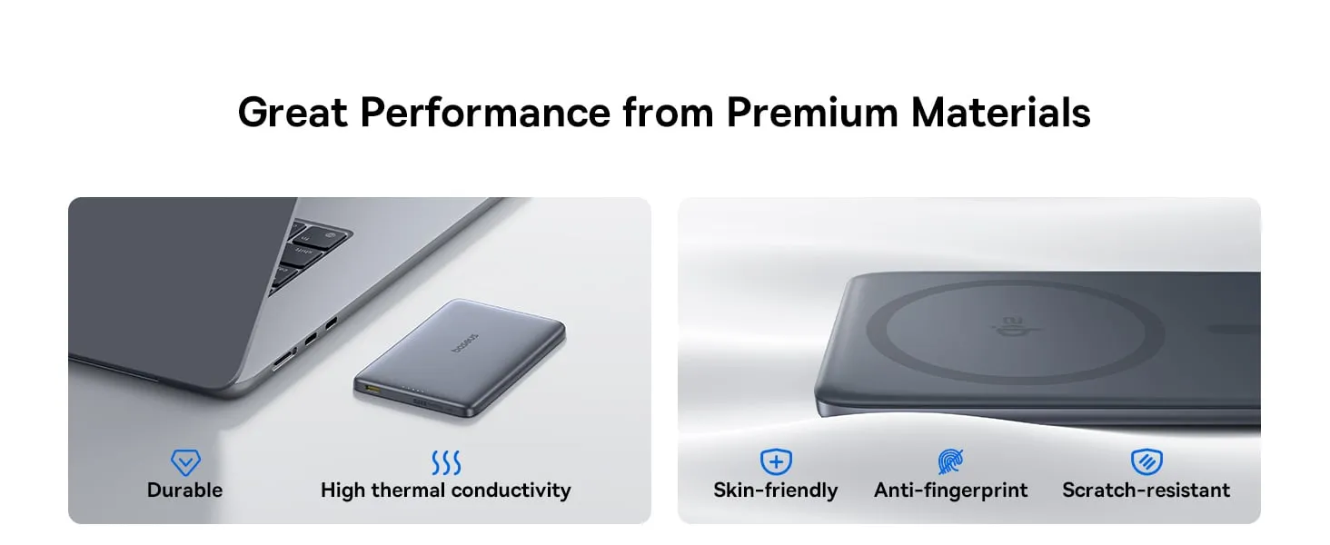 Pin dự phòng Baseus PicoGo AM41 hỗ trợ sạc nhanh 27W - ảnh 4