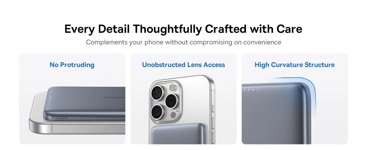 Mặt trên của pin dự phòng Baseus PicoGo AM41 10000mAh - ảnh 5