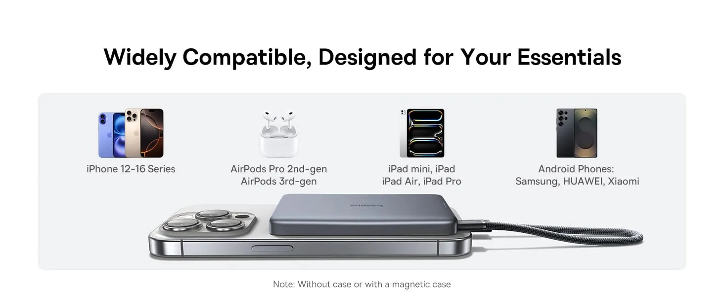 Pin sạc nhanh Baseus PicoGo AM41 cho điện thoại và tablet - ảnh 9