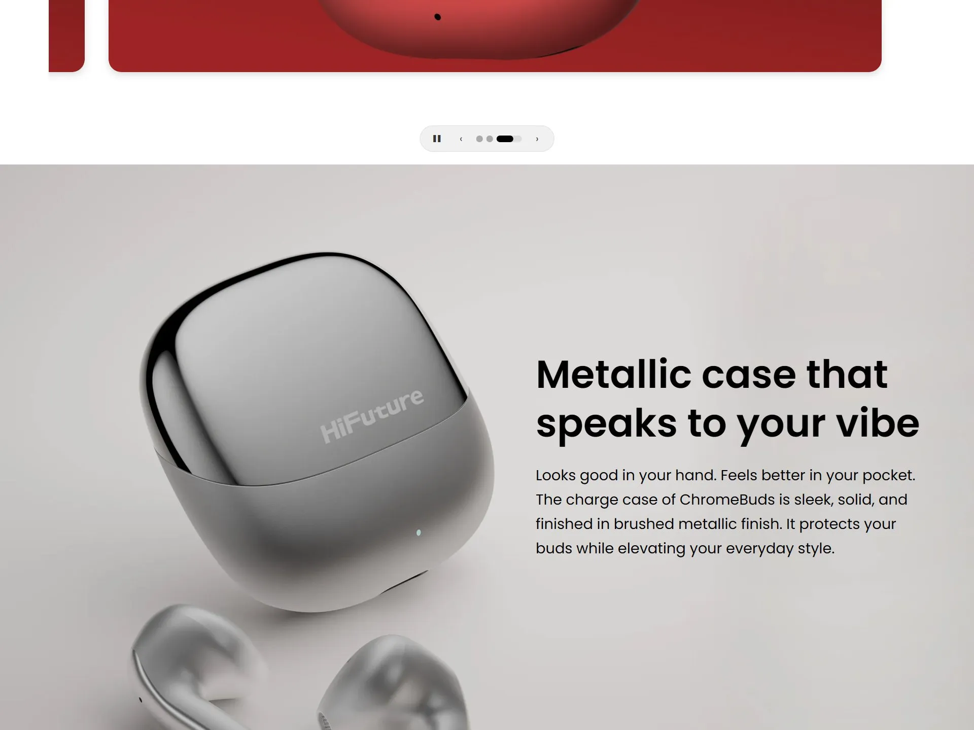 Tai nghe Chromebuds với âm thanh chất lượng cao